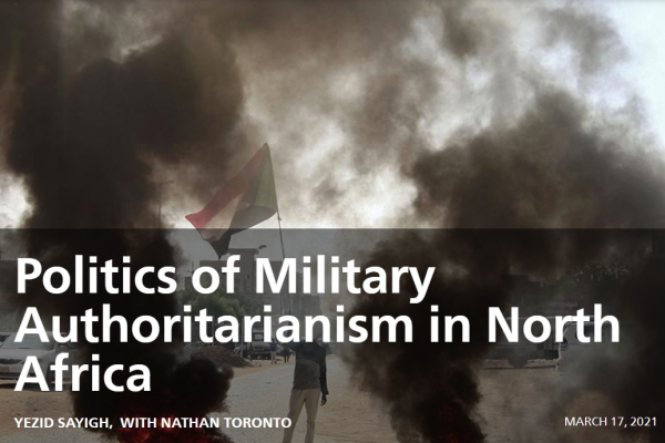 北アフリカ、権威主義的な軍の政治的役割